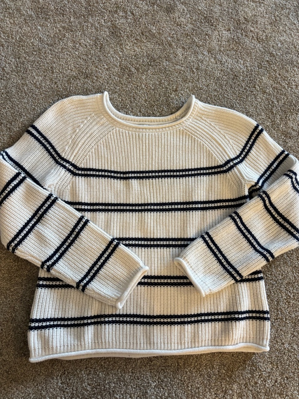 A new day striped sweater
